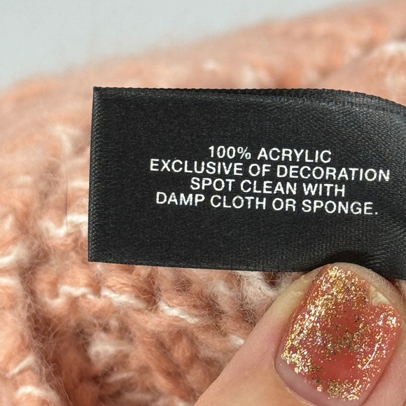 MixIt | Rhinestone Fixed Brooch Bedazzled Bejeweled Cap Marled Knit Hat Beanie - Picture 10 of 10